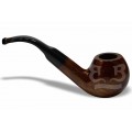 Cachimbo Montana Curvo (Aceita Filtro 9mm) Piteira Resina